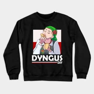 Dyngus Day Polish Girl Loves Pierogies Crewneck Sweatshirt